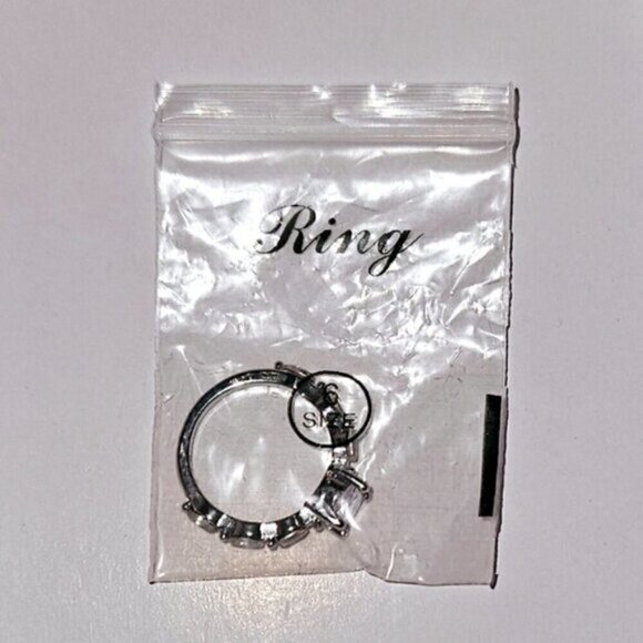 Sterling Silver Wedding Anniversary Engagement 2 Carat Oval Moissanite D… - Picture 10 of 10